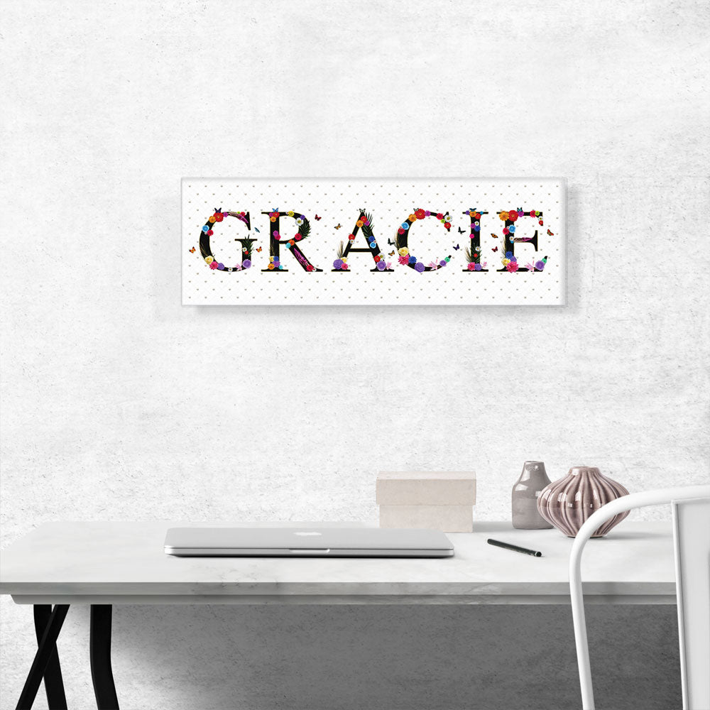 GRACIE Girls Name Room Decor