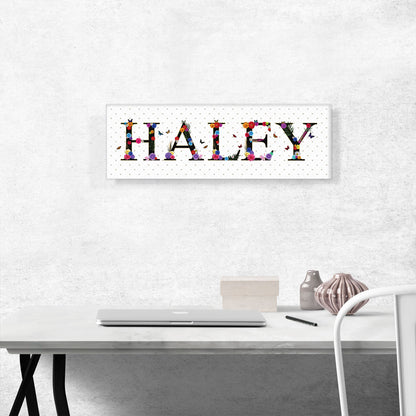 HALEY Girls Name Room Decor