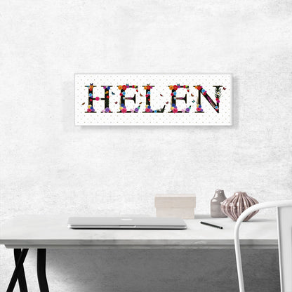 HELEN Girls Name Room Decor