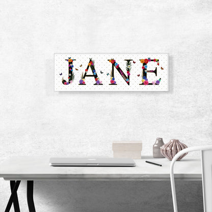 JANE Girls Name Room Decor