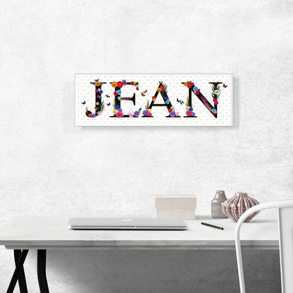 JEAN Girls Name Room Decor