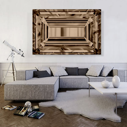 Champagne Brown Emerald Cut Diamond Jewel