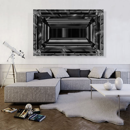 Black Emerald Cut Diamond Jewel