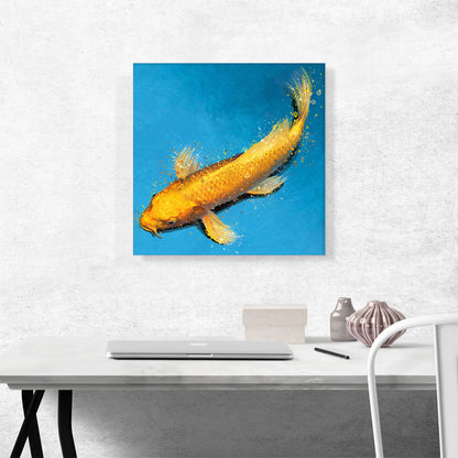 Hikarimuji Koi Carp Fish Japan China Asia