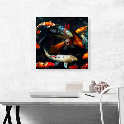 Koi Carp Fish Japan China Asia Pond
