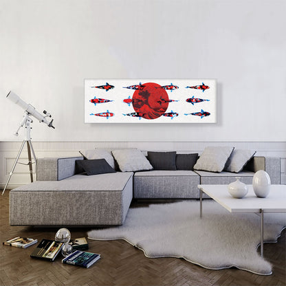 Koi Carp Fish Japan Flag