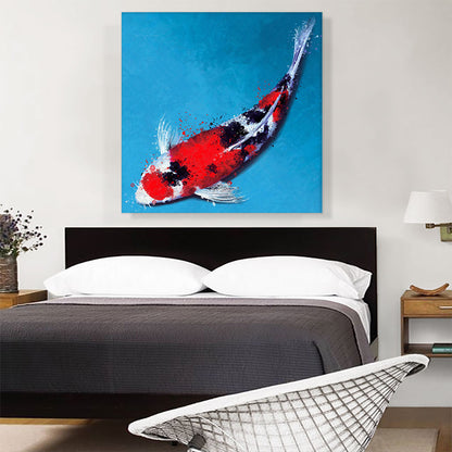 Taisho Sanshoku Koi Carp Fish Japan China Asia
