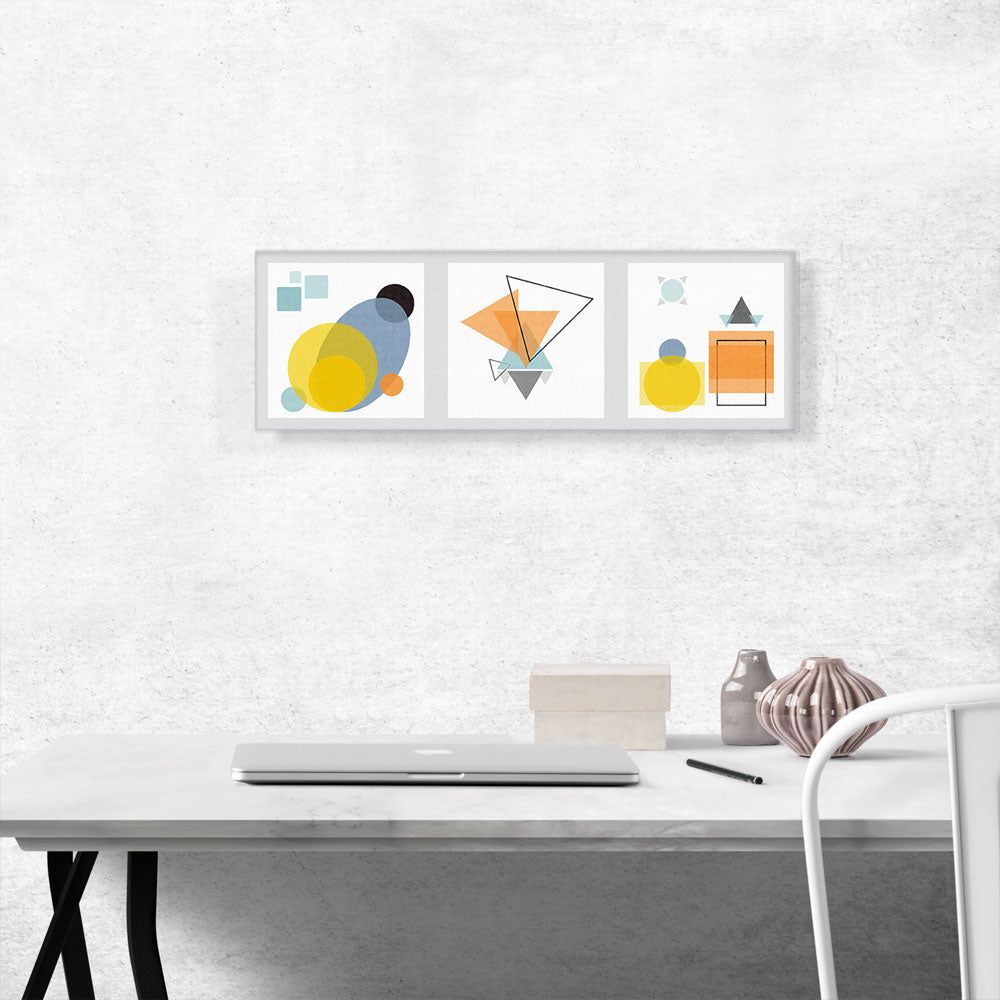 Mid-Century Modern Circles, Triangles, and Squares
