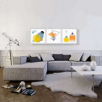 Mid-Century Modern Circles, Triangles, and Squares