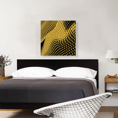 Mid-Century Modern Waving Triangles