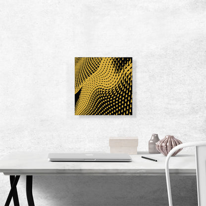 Mid-Century Modern Waving Triangles