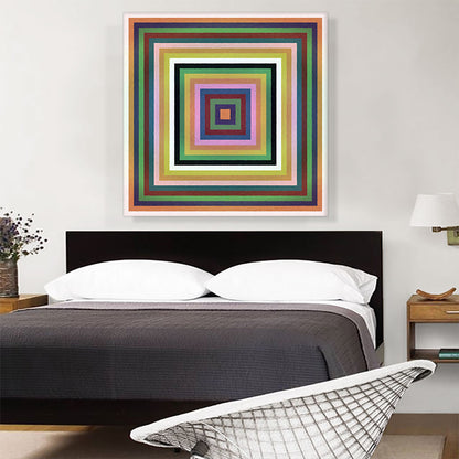 Mid-Century Modern Perfect Squares in Contrasting Colors