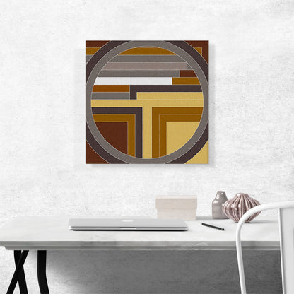 Mid-Century Modern A Window of Shapes