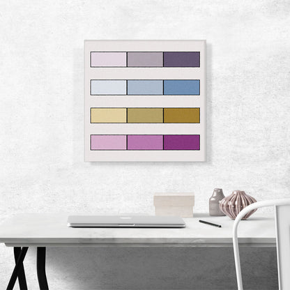 Mid-Century Modern Paint Swatches
