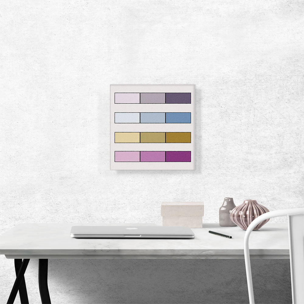 Mid-Century Modern Paint Swatches