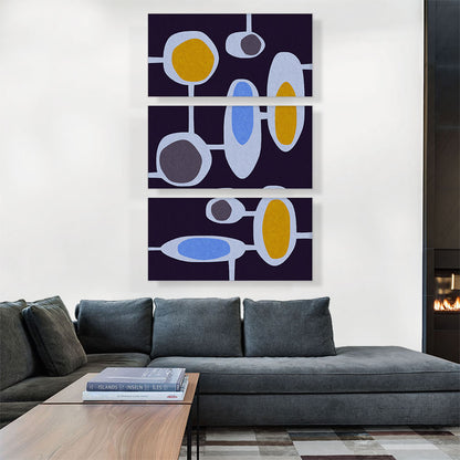 Mid-Century Modern Eggs Sunny Side Up
