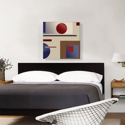 Mid-Century Modern Big Red Dot