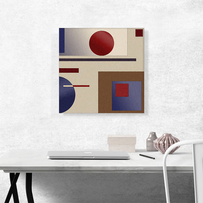 Mid-Century Modern Big Red Dot