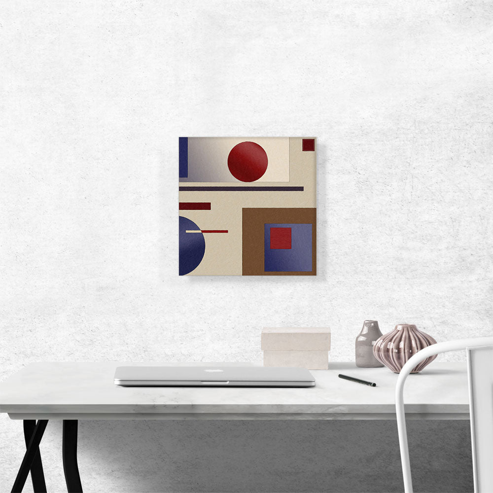 Mid-Century Modern Big Red Dot