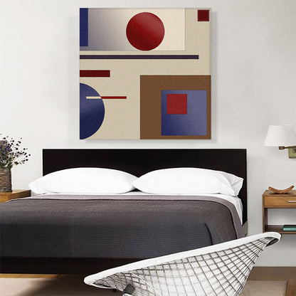 Mid-Century Modern Big Red Dot