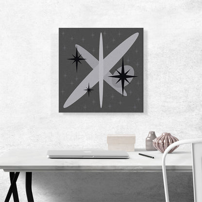 Mid-Century Modern 90's Stars