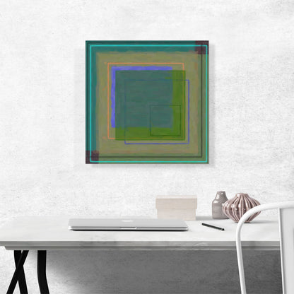 Mid-Century Modern Muddy Windows Green