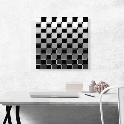 Mid-Century Modern Checker Board Inverted