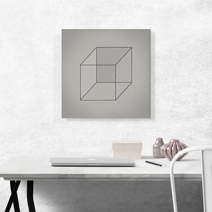 Mid-Century Modern Cube Lines