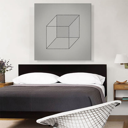 Mid-Century Modern Cube Lines
