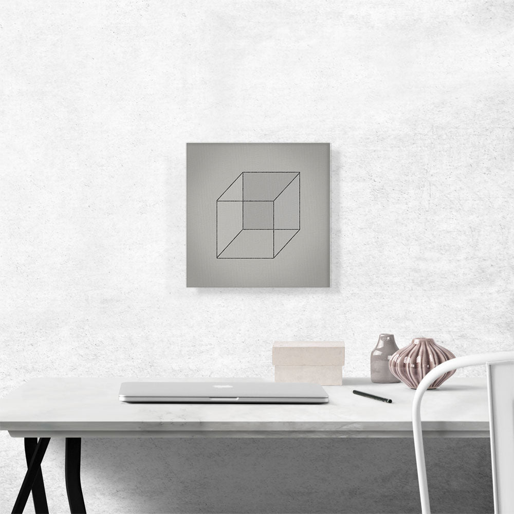 Mid-Century Modern Cube Lines