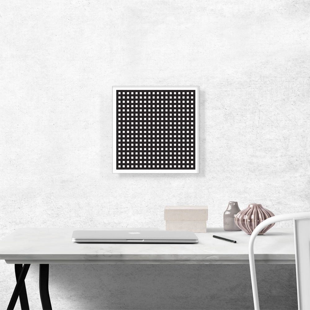 Mid-Century Modern Waffle Grid