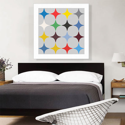 Mid-Century Modern 4-Pointed Stars