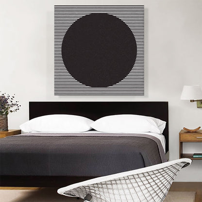 Mid-Century Modern Black Hole in Blinds