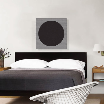 Mid-Century Modern Black Hole in Blinds