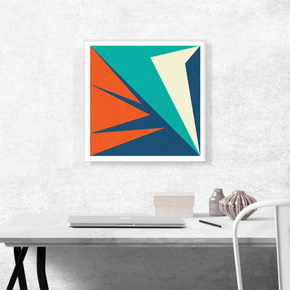 Mid-Century Modern Shattered Glass