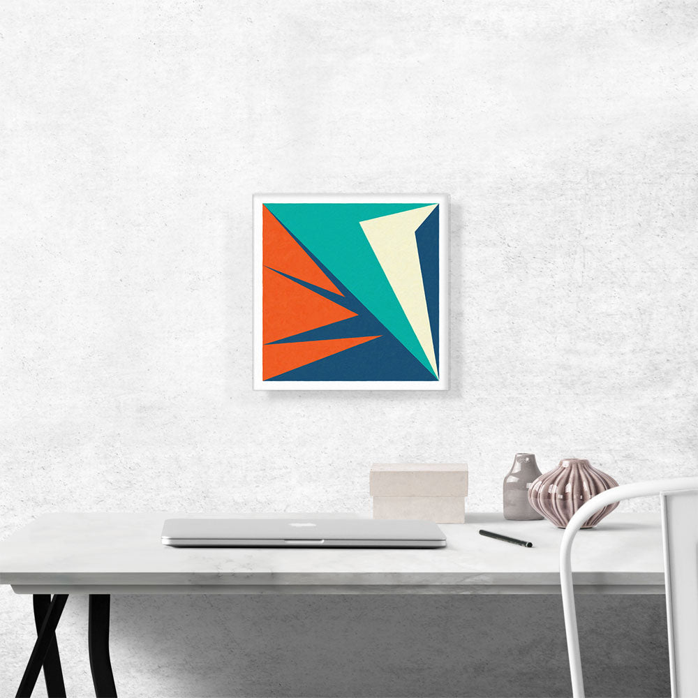 Mid-Century Modern Shattered Glass