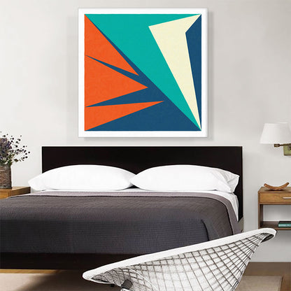 Mid-Century Modern Shattered Glass