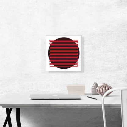 Mid-Century Modern Pancake Under Radiator