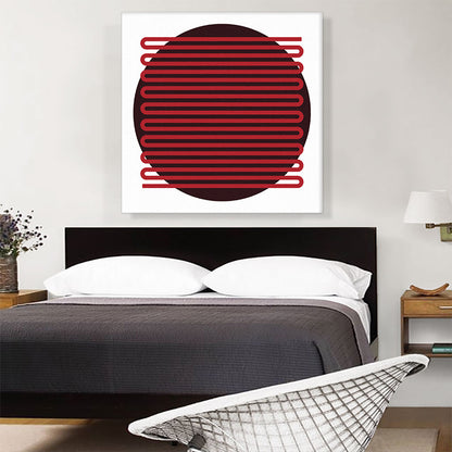 Mid-Century Modern Pancake Under Radiator