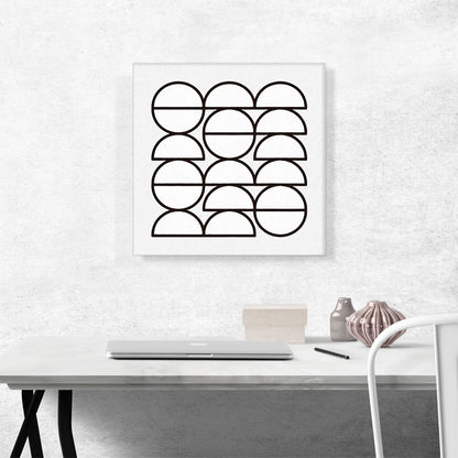 Mid-Century Modern Whole Halves