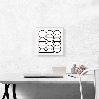 Mid-Century Modern Whole Halves