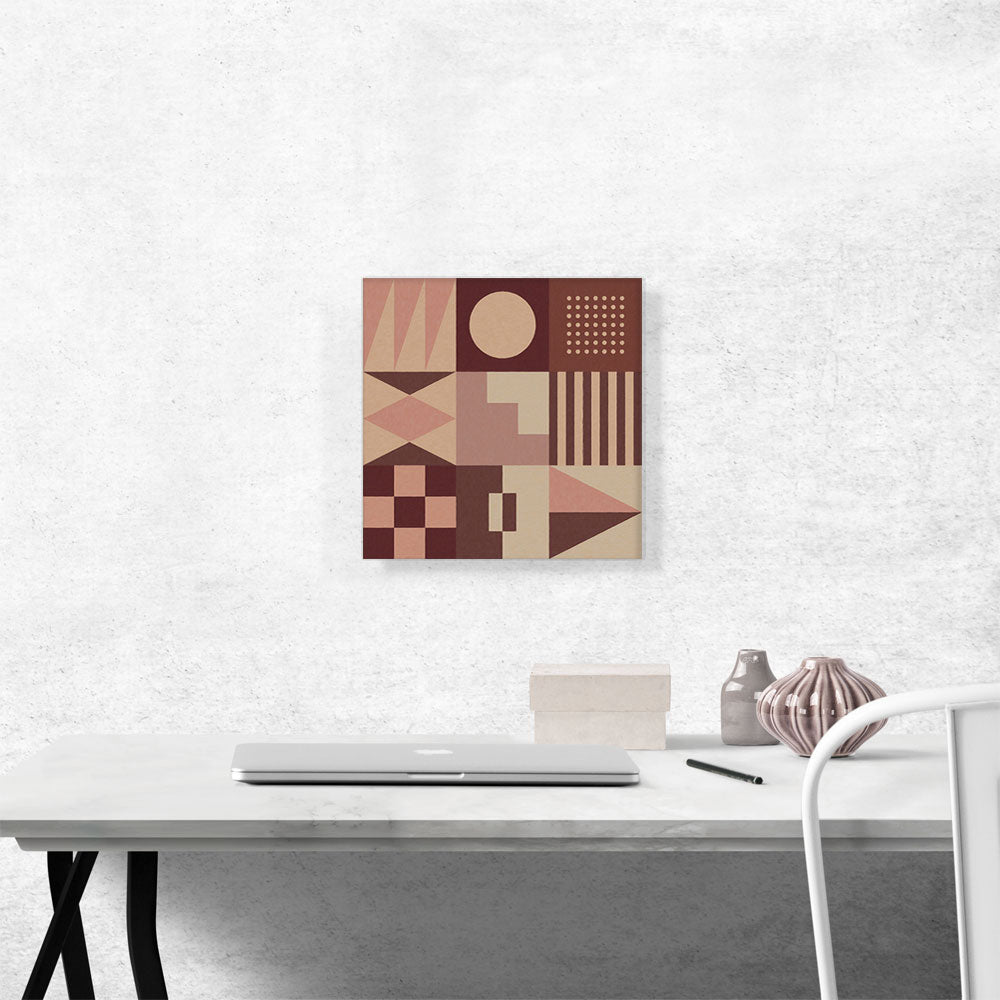 Mid-Century Modern Geometric Composition