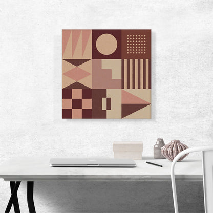 Mid-Century Modern Geometric Composition