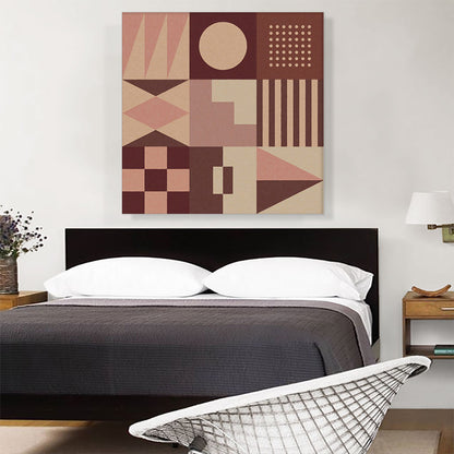 Mid-Century Modern Geometric Composition