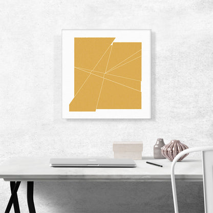 Mid-Century Modern Shattered Window