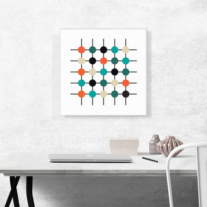 Mid-Century Modern Connect the Dots No. 1