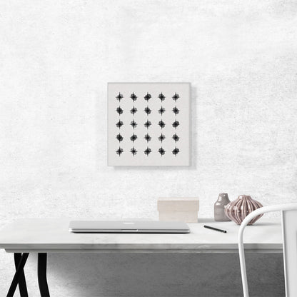 Mid-Century Modern Star Squad Greyscale