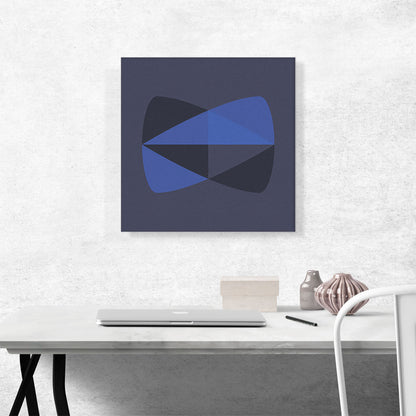 Mid-Century Modern Blue Badge