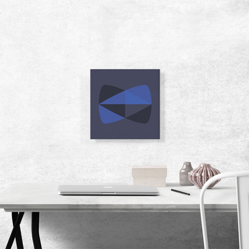 Mid-Century Modern Blue Badge