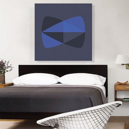 Mid-Century Modern Blue Badge